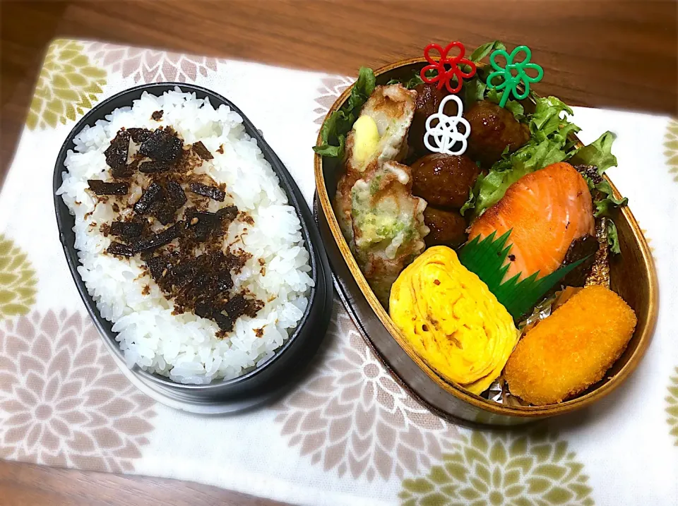 旦那さん弁当
 #わっぱ弁当|Hana☆Rさん