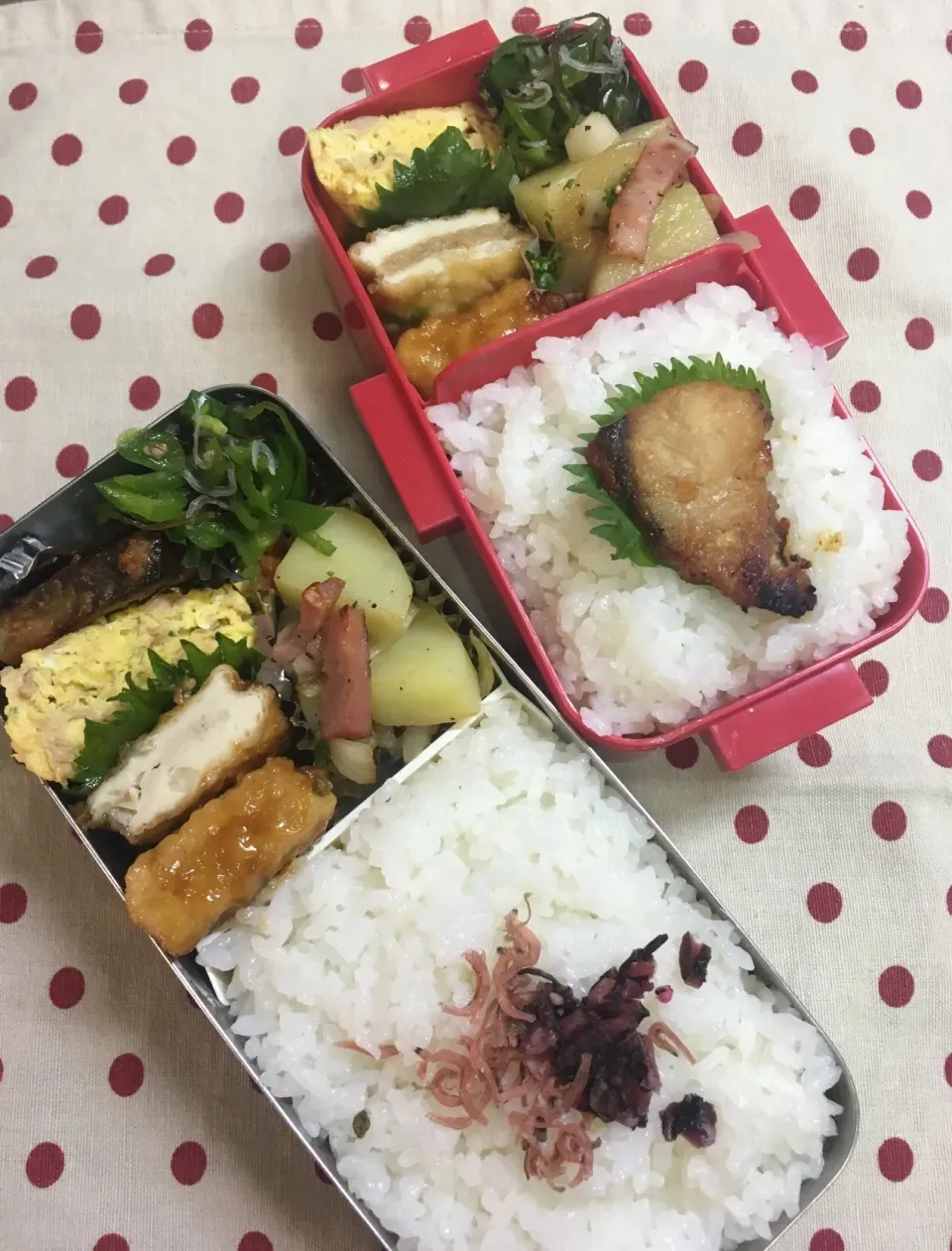 Snapdishの料理写真:4月8日 新学期弁当🍱|sakuramochiさん