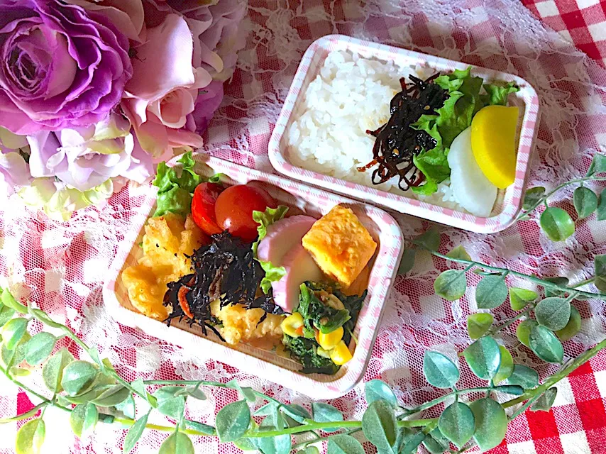 Snapdishの料理写真:4/8姫のお弁当|harutomomariさん