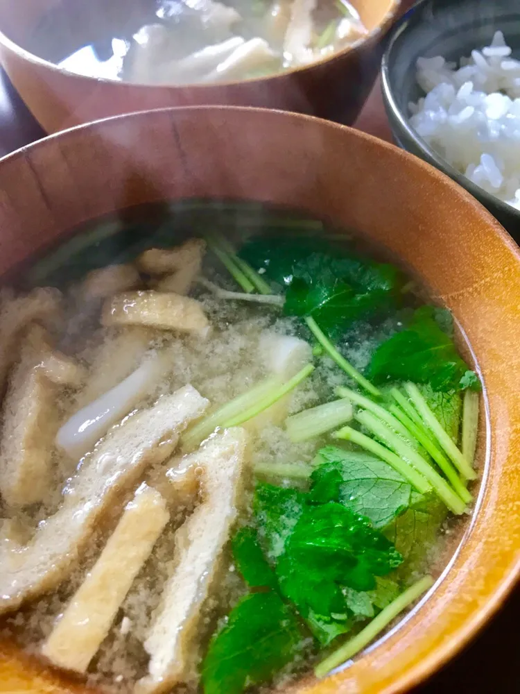 20190406🍚我が家の朝ごはん🍙
 #お味噌汁大作戦  #washoku|akiyo22さん