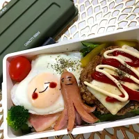 Snapdishの料理写真:#ロコモコ弁当|おかゆさん