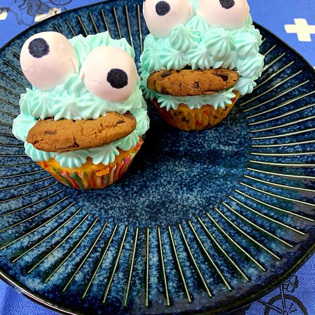 小さなモンスターカップケーキ♡ 小さなモンスターカップケーキ♡