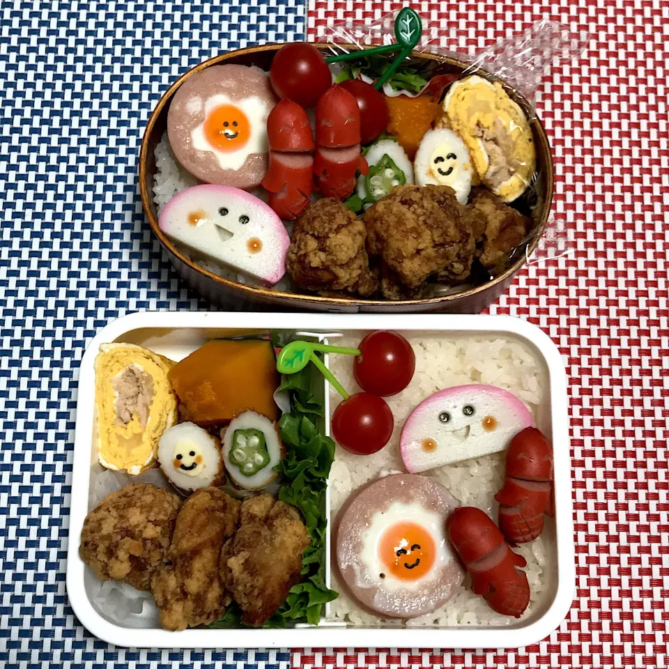 2019年4月9日 ムスコ&オレ弁当♪|クッキングおやぢさん