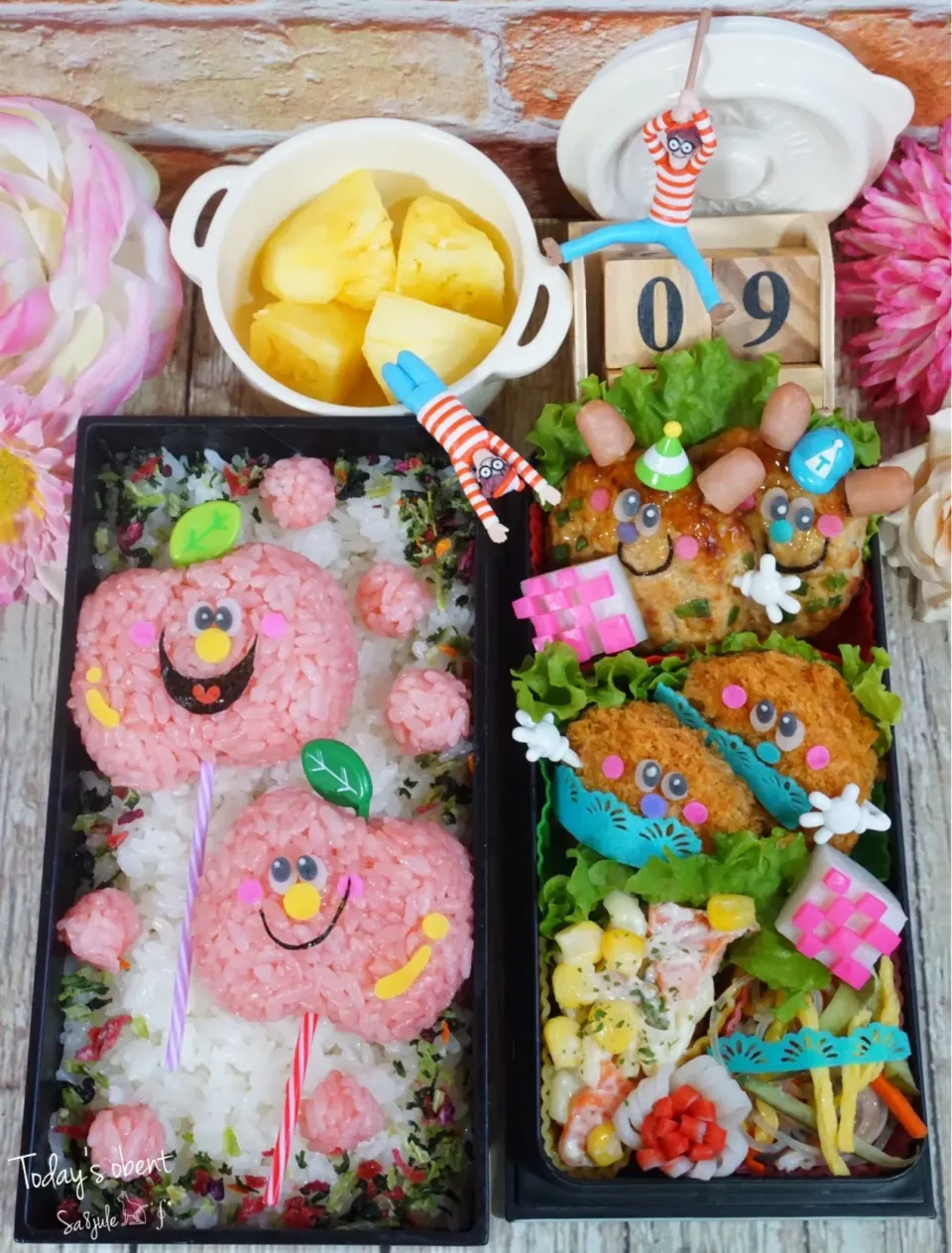 りんご飴風𓂃🍎お弁当🌈|La-Jule Sa8さん