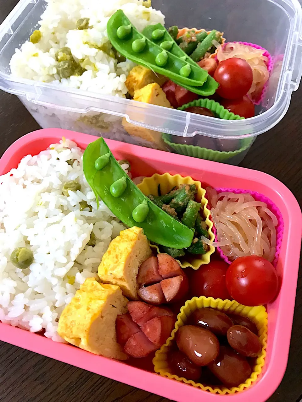 豆ごはん弁当|kiicoさん