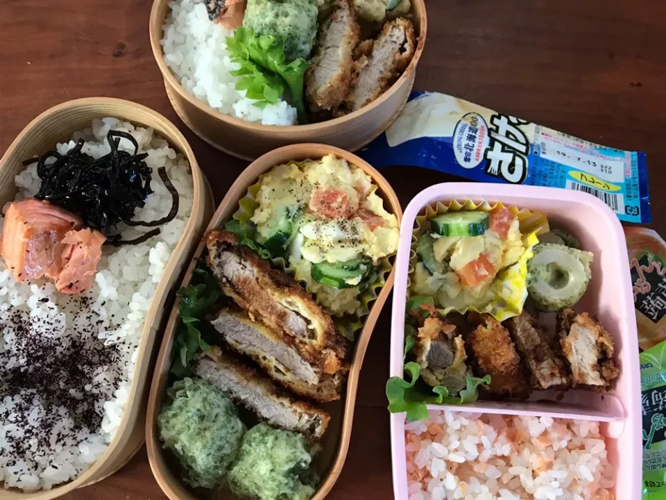 Snapdishの料理写真:3人弁当|mmmd_lさん