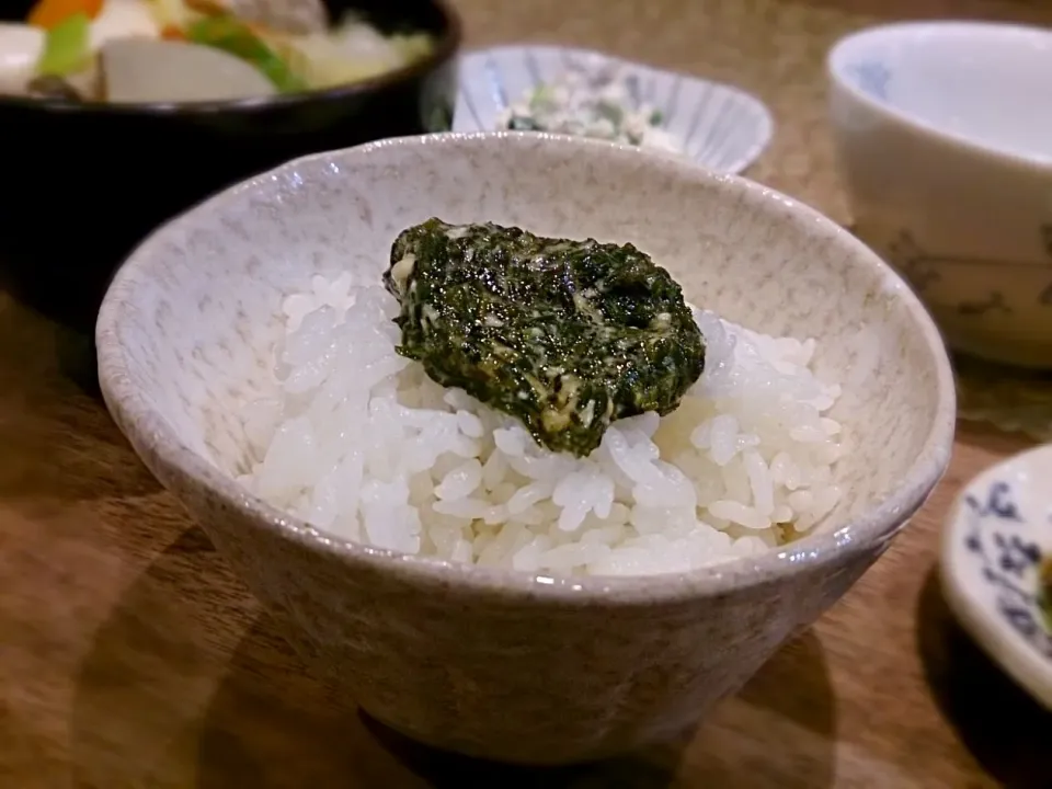 ぎばさ味噌でご飯♪|古尾谷りかこさん