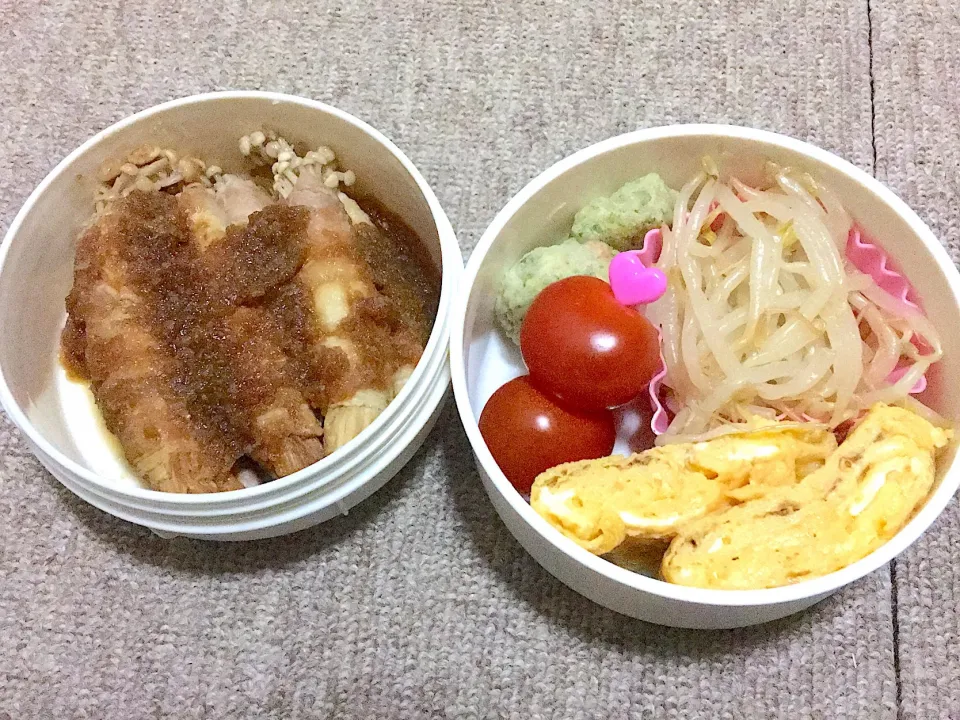 旦那ちゃん弁当(๑╹ω╹๑ )|ちゃびきゅさん