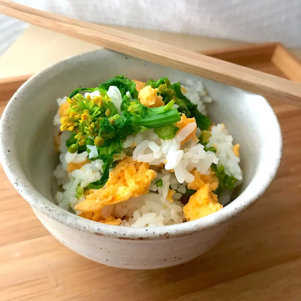 アッチさんの料理 菜の花ごはん♪|るん♪さん