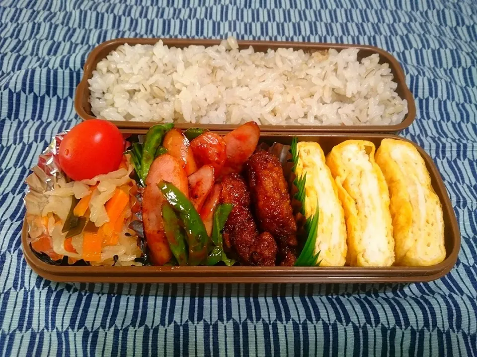 ☆今日のお弁当☆  パパのお弁当作り始めました。|hamamaさん