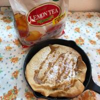 レモンティーでダッチベイビー