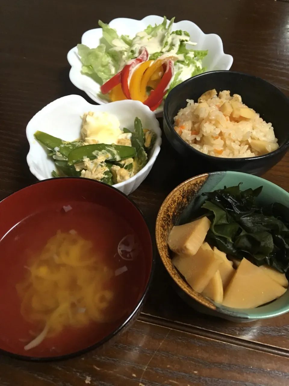 今シーズン初！タケノコご飯、若竹煮、ひめ皮のお吸い物など〜|TOMOさん