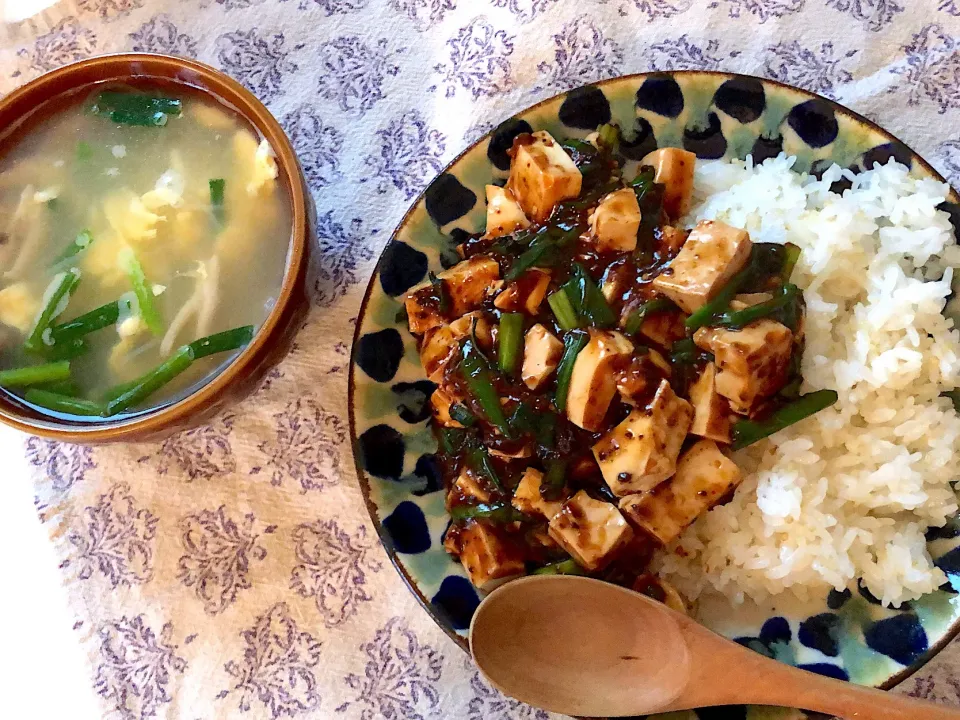 麻婆豆腐朝ごはん|haruさん