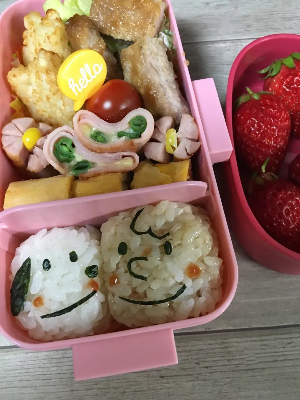 スヌーピー弁当
 #娘弁当  #学童弁当  #キャラ弁  #スヌーピー  #お弁当|こむぎさん