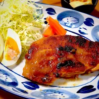 かんたん酢を使った鳥もも肉の照り焼き。 #かんたん酢  #だしのきいたまろやかなお酢|かんなさん