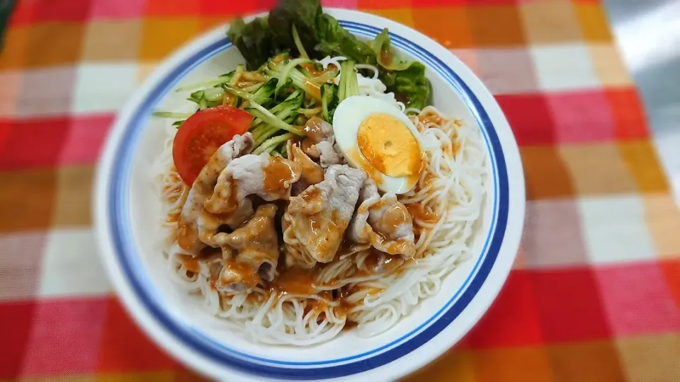 豚しゃぶそうめん|よっしー(=^ェ^=)さん