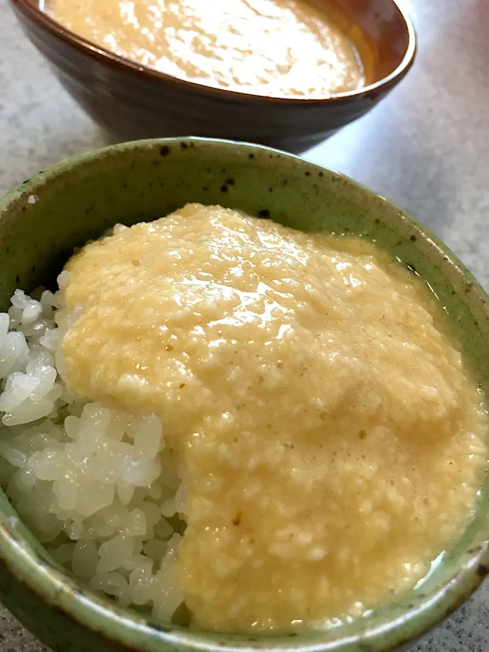 自然薯の山かけご飯🍚|てんてんさん