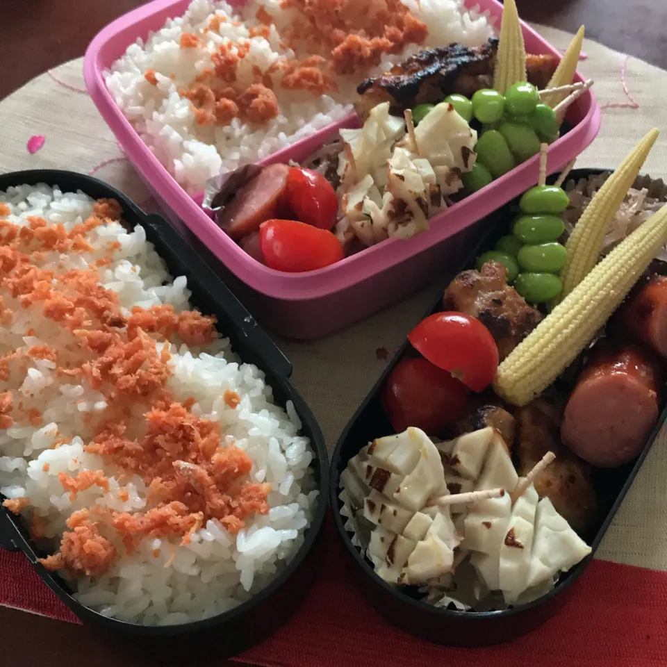 今日のお弁当🍱
チキンチーズ焼き

今日も風が強くなりそう
体調崩さないように

今日も気をつけて
いってらっしゃい👋😊|mokoさん