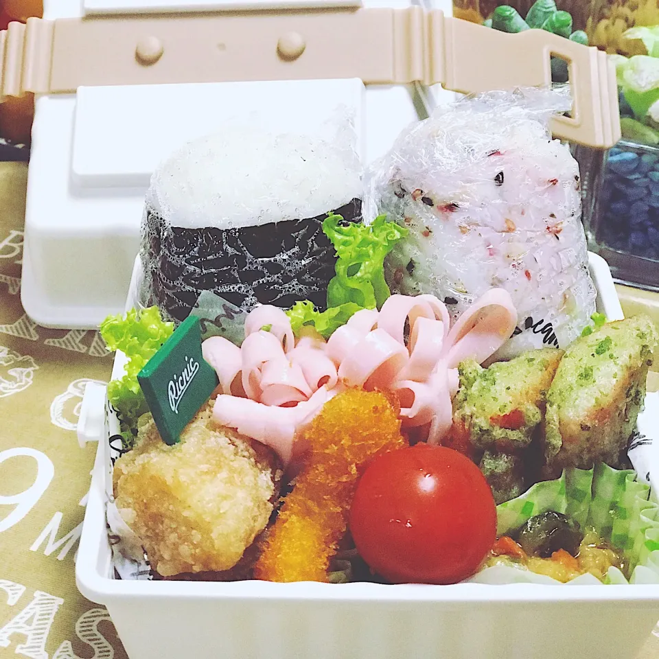 Snapdishの料理写真:準夜勤3日目のお弁当|あずさん