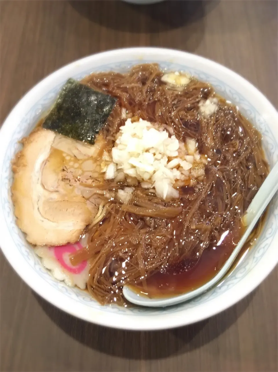 Snapdishの料理写真:メンマラーメン(大盛) @中華そば専門店 味幸 新宿御苑店|morimi32さん