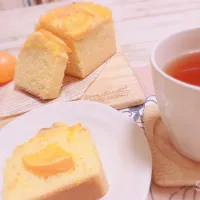 本日のおやつの時間🍊オレンジパウンドケーキ|☁︎s*a ☁︎さん