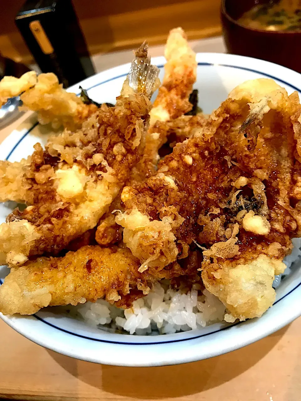 天丼、キスとイカを追加！|Tomyさん