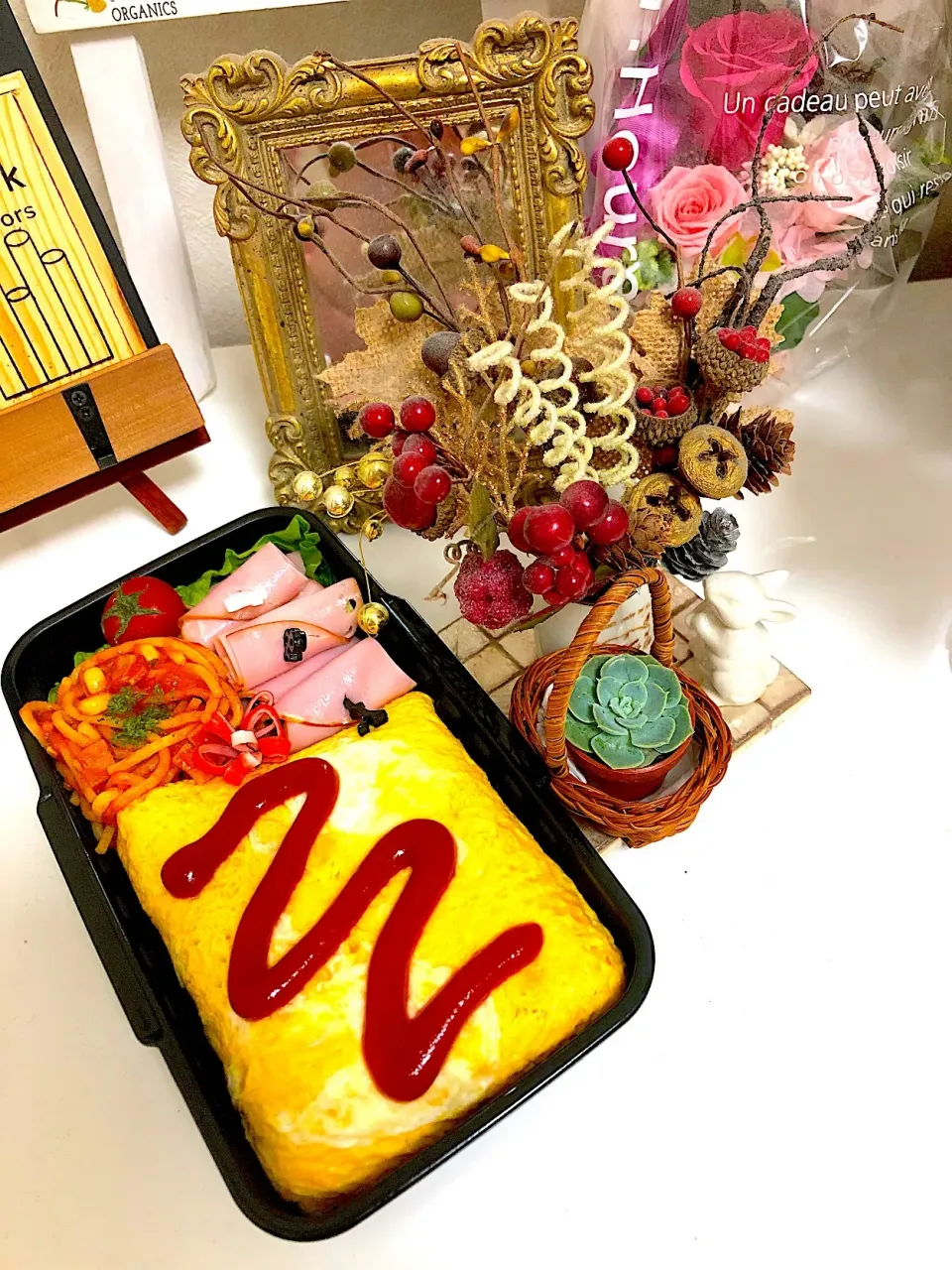 💐オムライス弁当💐|Princesさん