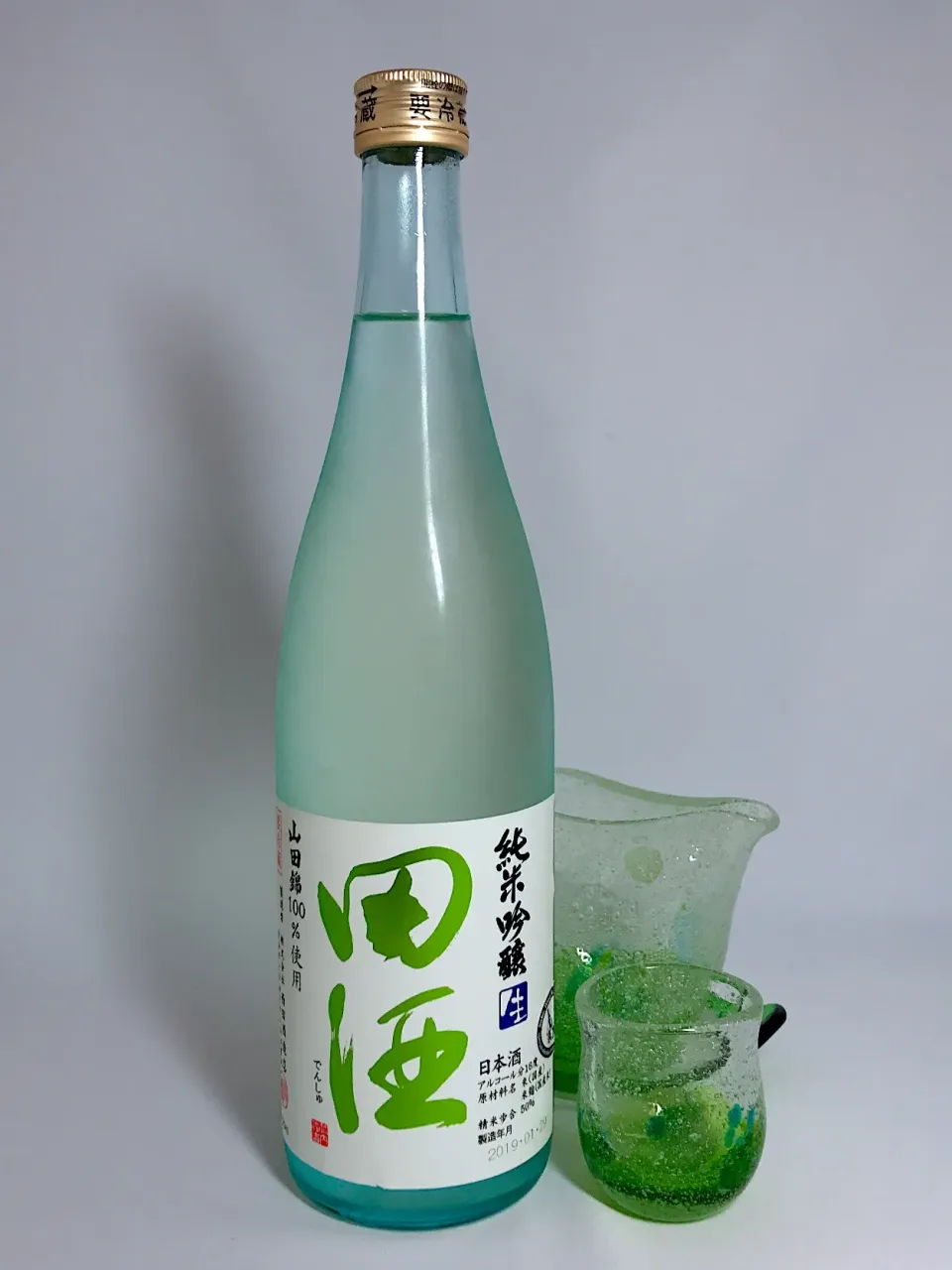 Snapdishの料理写真:田酒　純米吟醸　山田錦　生
 #japanesesake #sake#日本酒#sakekampai #田酒#純米吟醸#生酒
#青森市#西田酒造|901さん