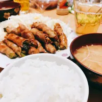 アスパラの豚肉巻き えのきの豚肉巻き|Miyu Nakamuraさん