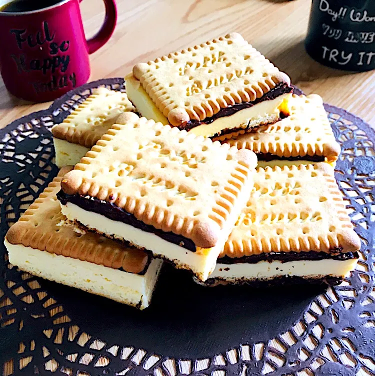 ワンハンドチーズケーキ|あおあおさん