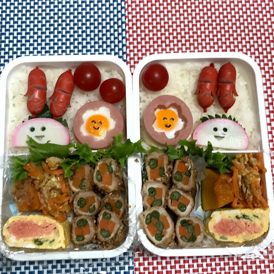 2019年4月12日 ムスコ&オレ弁当♪|クッキングおやぢさん