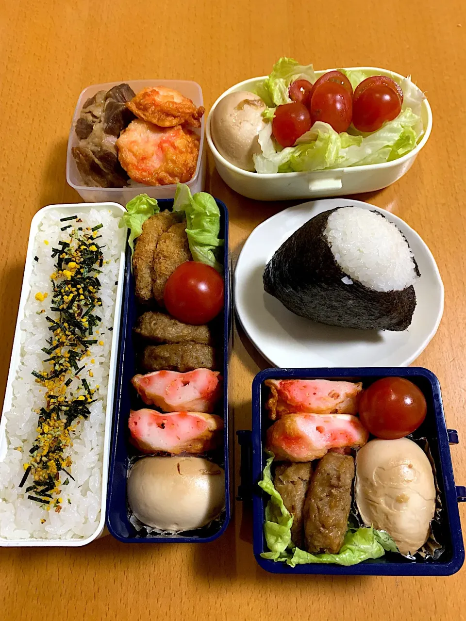 Snapdishの料理写真:今日のお弁当♡2019.4.12.|kimikimiさん