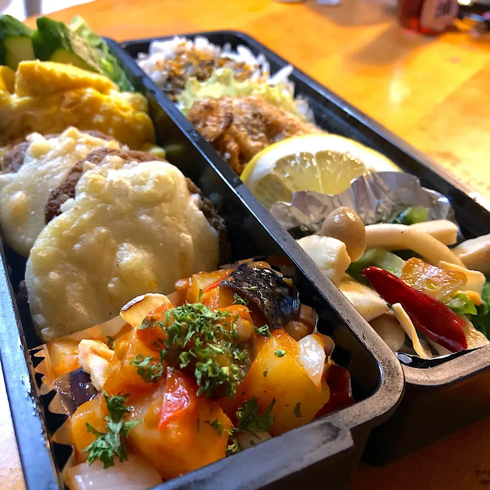 Snapdishの料理写真:今日の俺弁当！|沖縄「ピロピロ」ライフさん