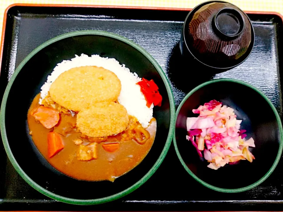 Snapdishの料理写真:コロッケカレーセット|nyama1さん