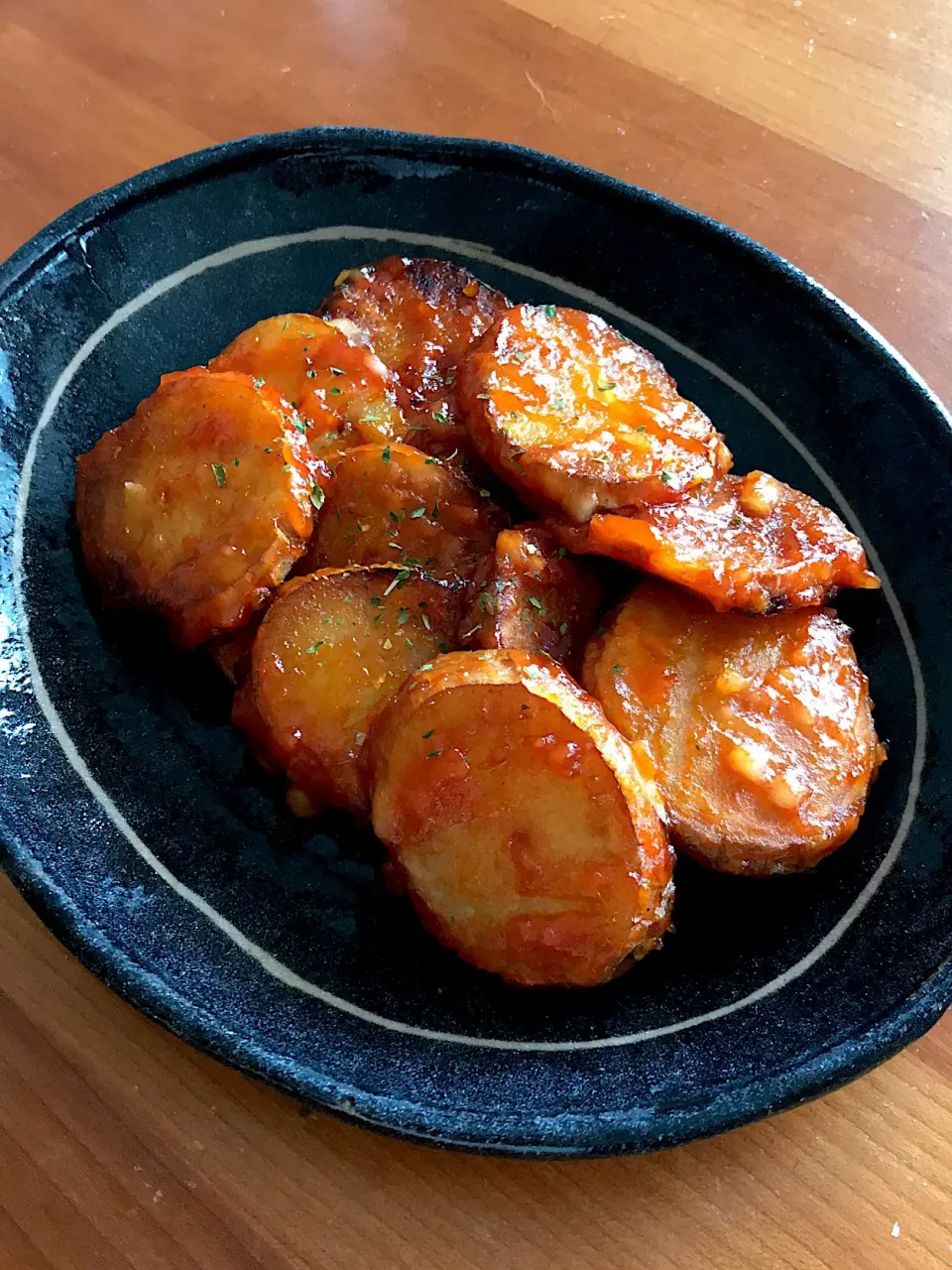 じゃがいものBBQソースチーズ焼き ヴィーガン|Annaさん