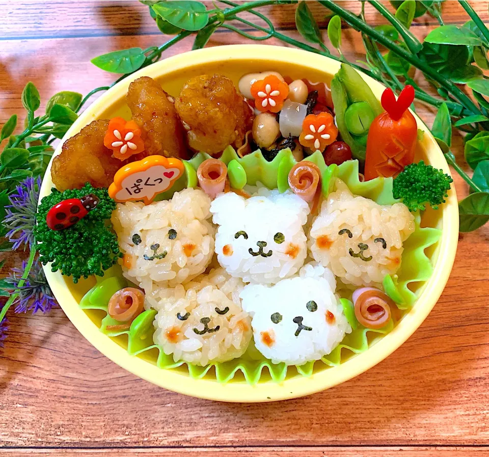 Snapdishの料理写真:今日のこども弁当☆お姉ちゃん|machiaoizuさん