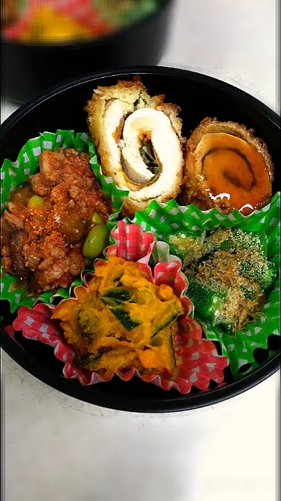 Snapdishの料理写真:旦那弁当|エコミンさん