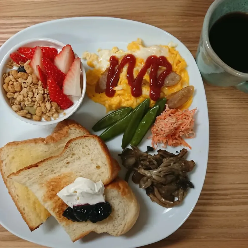 朝食|まりさん