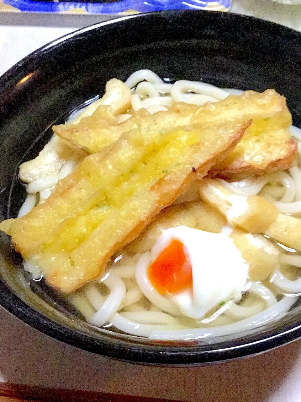 ちくわ天温玉うどん|Ayaさん