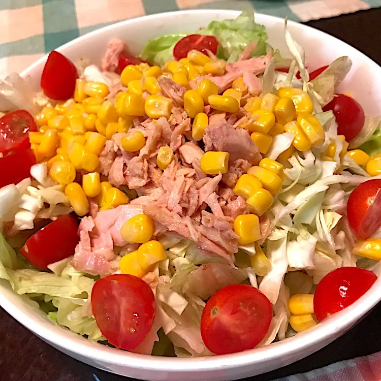 Snapdishの料理写真:ツナコーンサラダ🥗🌽|純さん