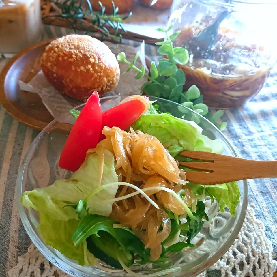 chiffonさんの料理 新玉ねぎde玉ねぎドレッシング♡|とまと🍅さん