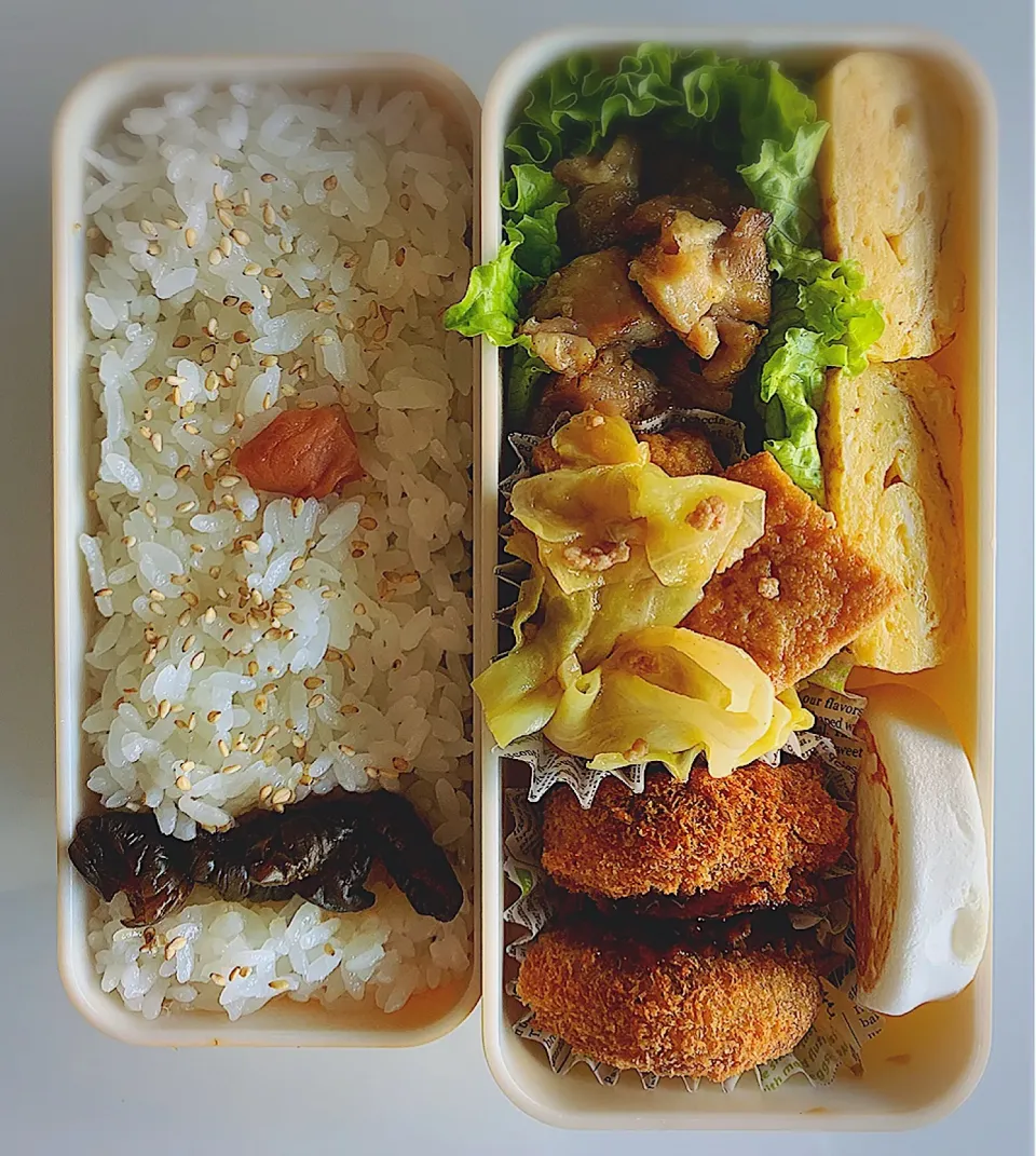 Snapdishの料理写真:お弁当 🍱 (๑˃̵ᴗ˂̵)و ok!!|bamazooさん