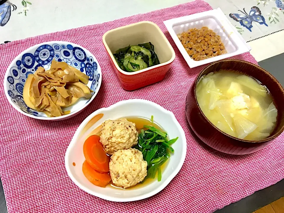 はんぺん入り鶏団子のご飯|みよさん