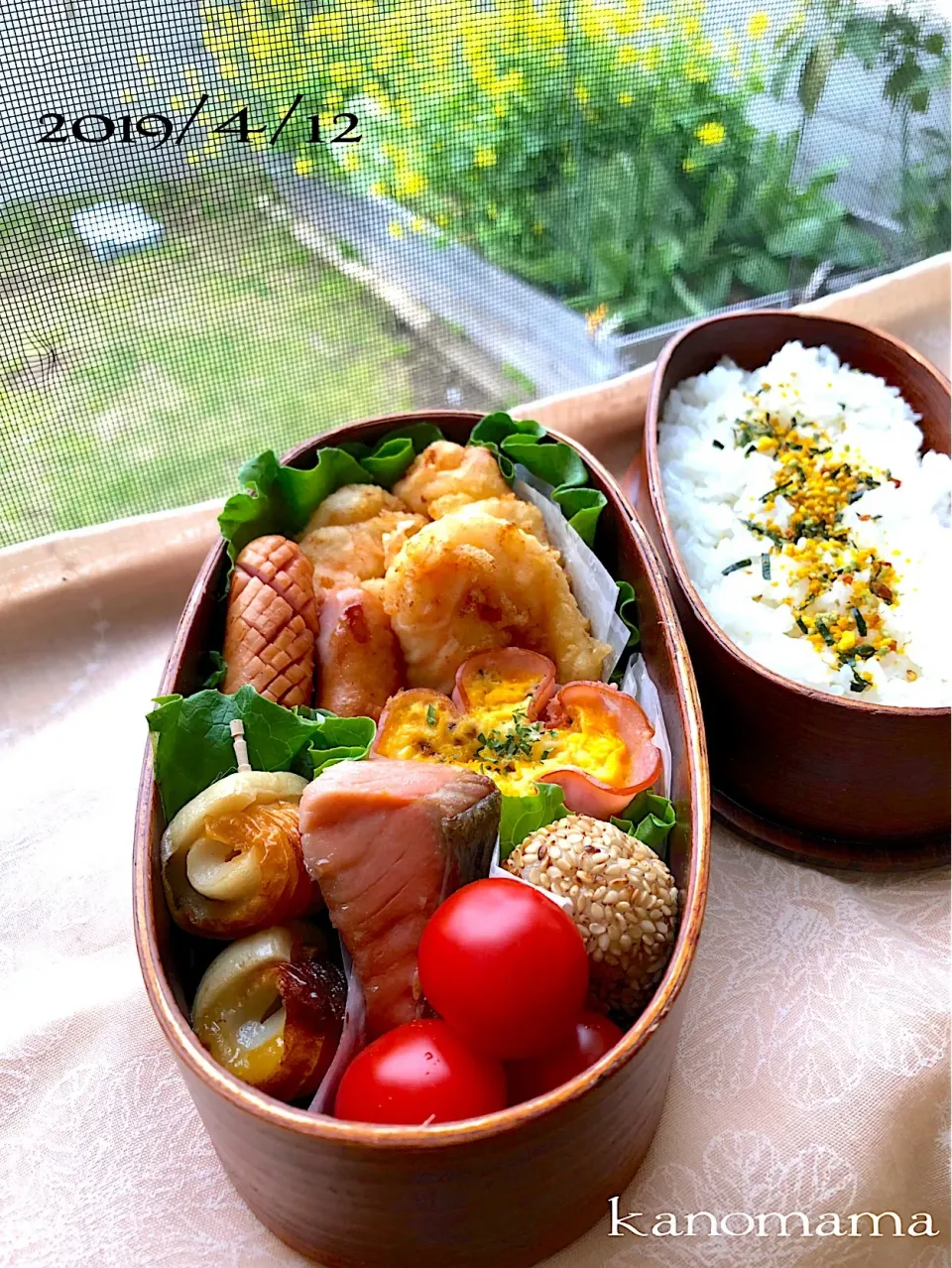 息子弁当♪海老天|ゆきさん