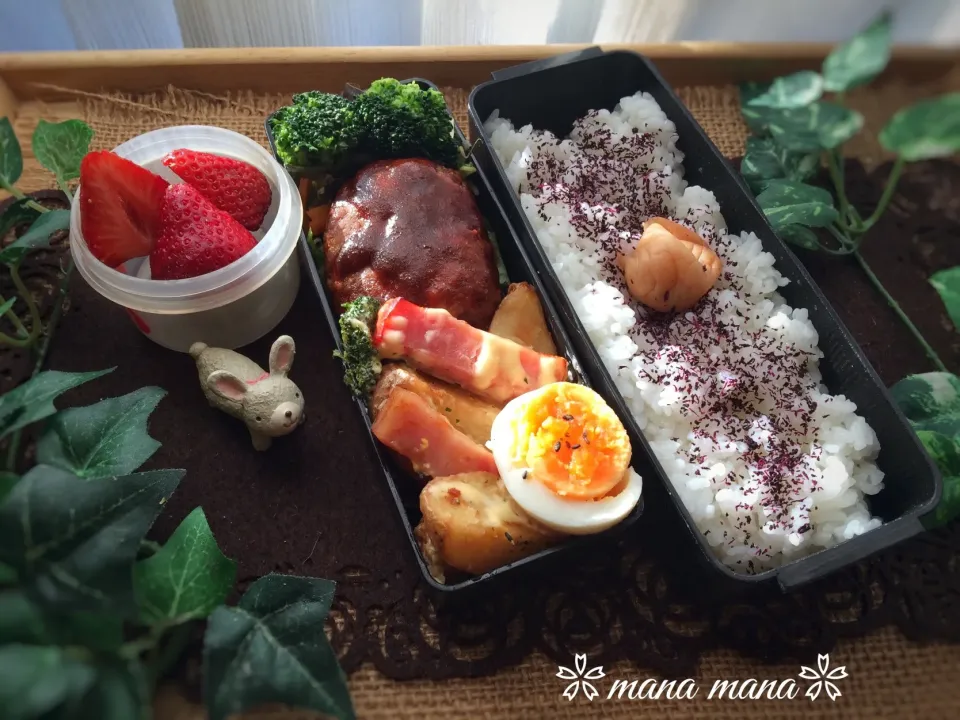 Snapdishの料理写真:今週のお弁当〜④|まなまな♡さん