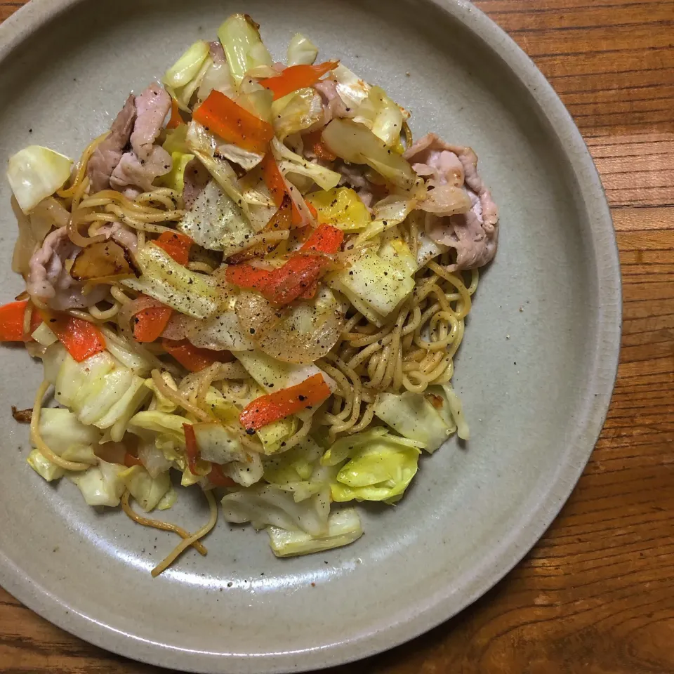 #塩焼きそば  #lunch  #お昼ご飯|はーさん