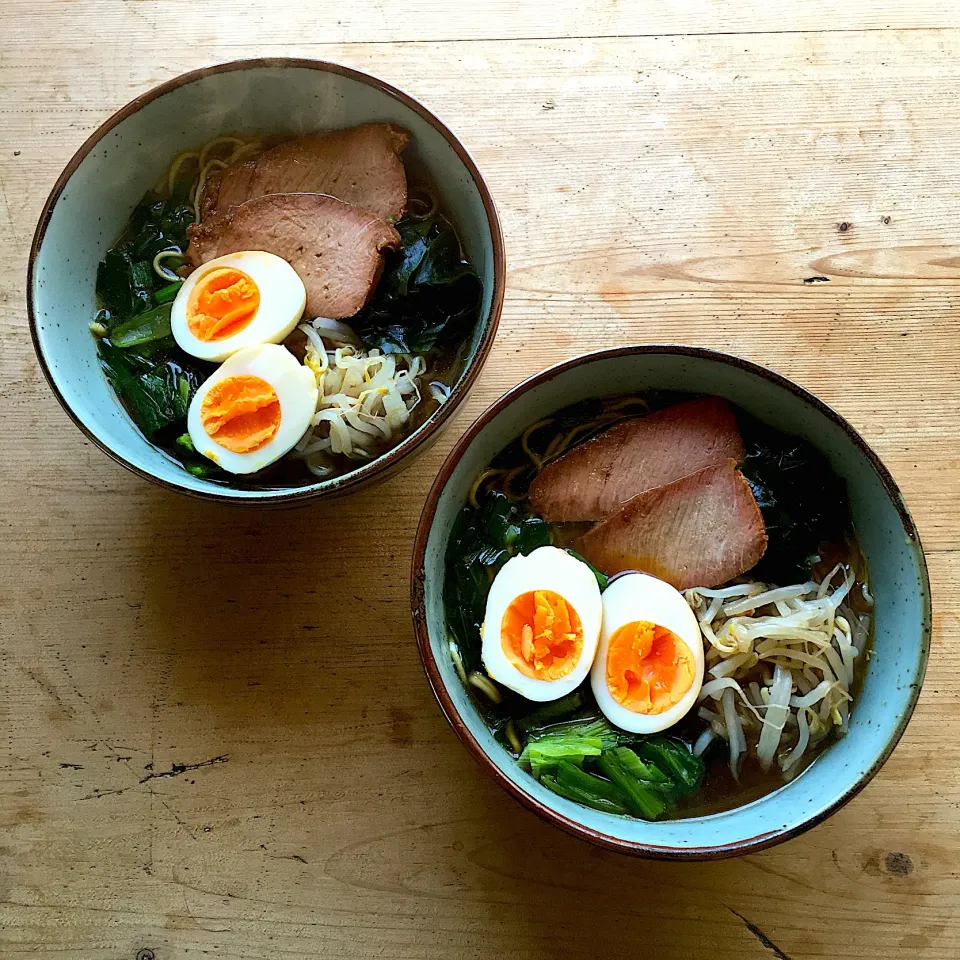 土曜日の昼ごはん‼︎ 13 April  #土曜日  #お昼ごはん  #昼ごはん  #lunch  #ラーメン  #ラ王  #ラ王しょうゆ味  #ふたりごはん  #ふたりぐらし|Yoshinobu Nakagawaさん