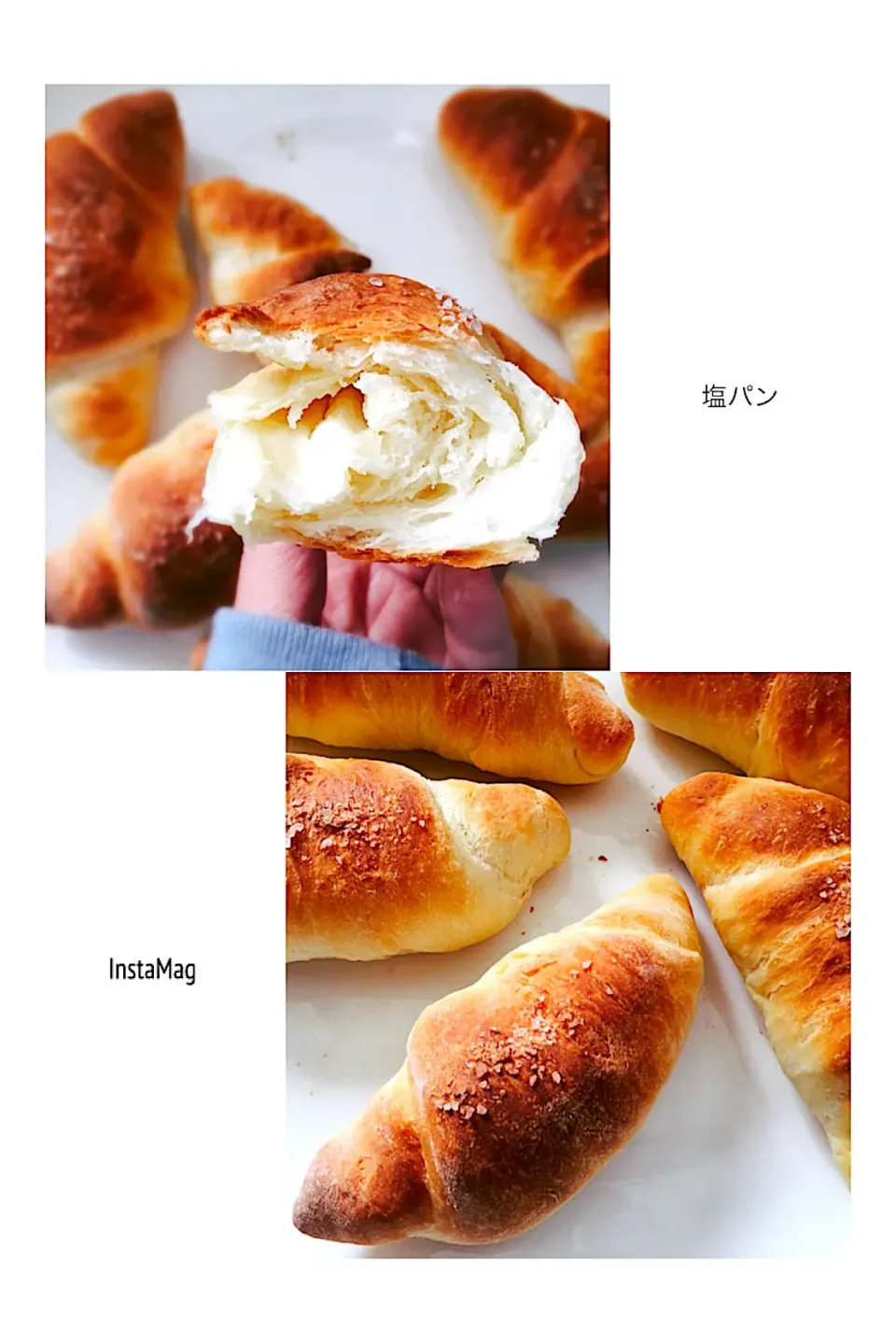 かりっじゅわ塩パン🥐🧂|はる꒰(๑´•.̫ • `๑)꒱さん