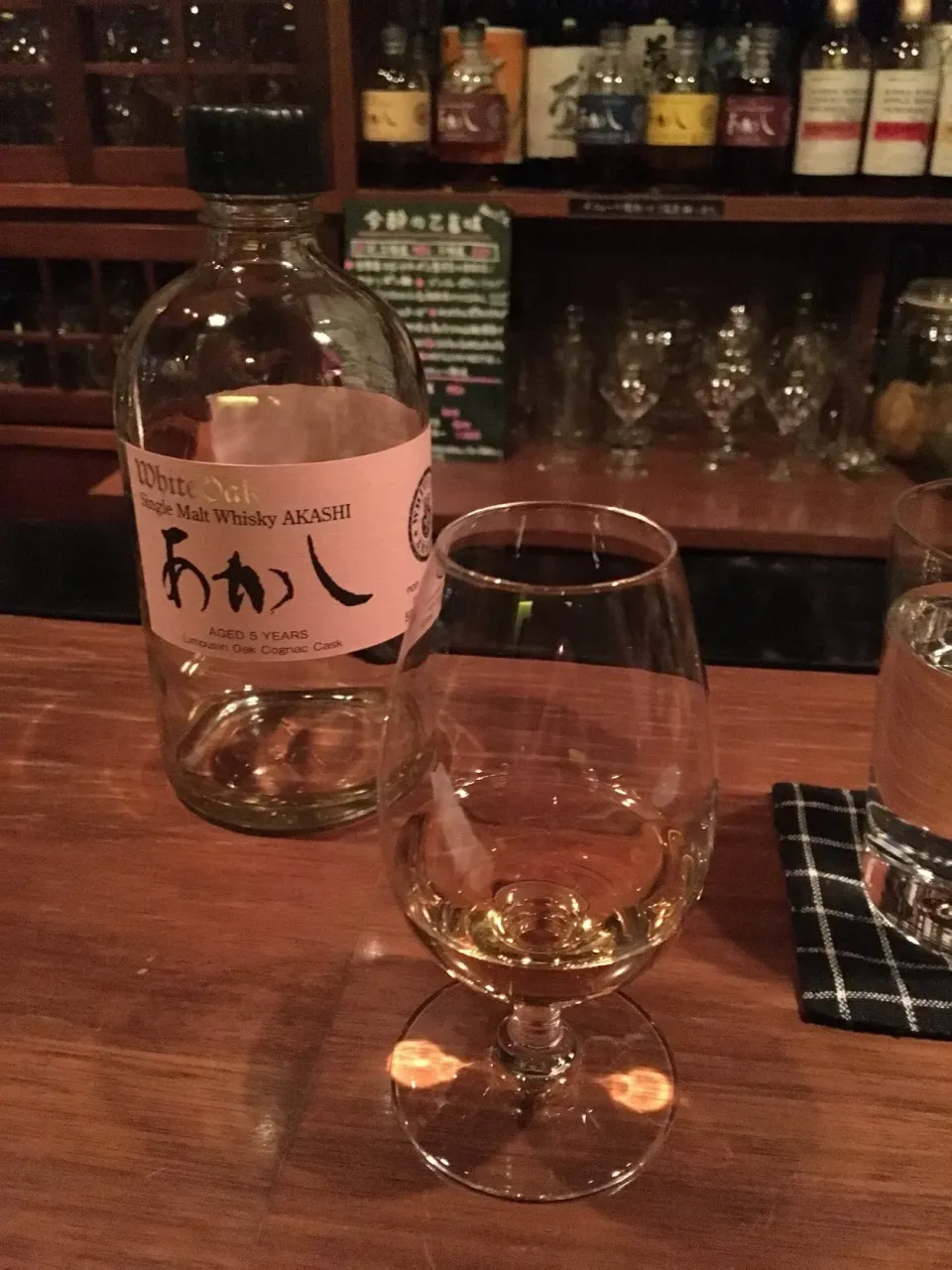 Single Malt Whiskey Akashi Cognac Cask|PegaOさん