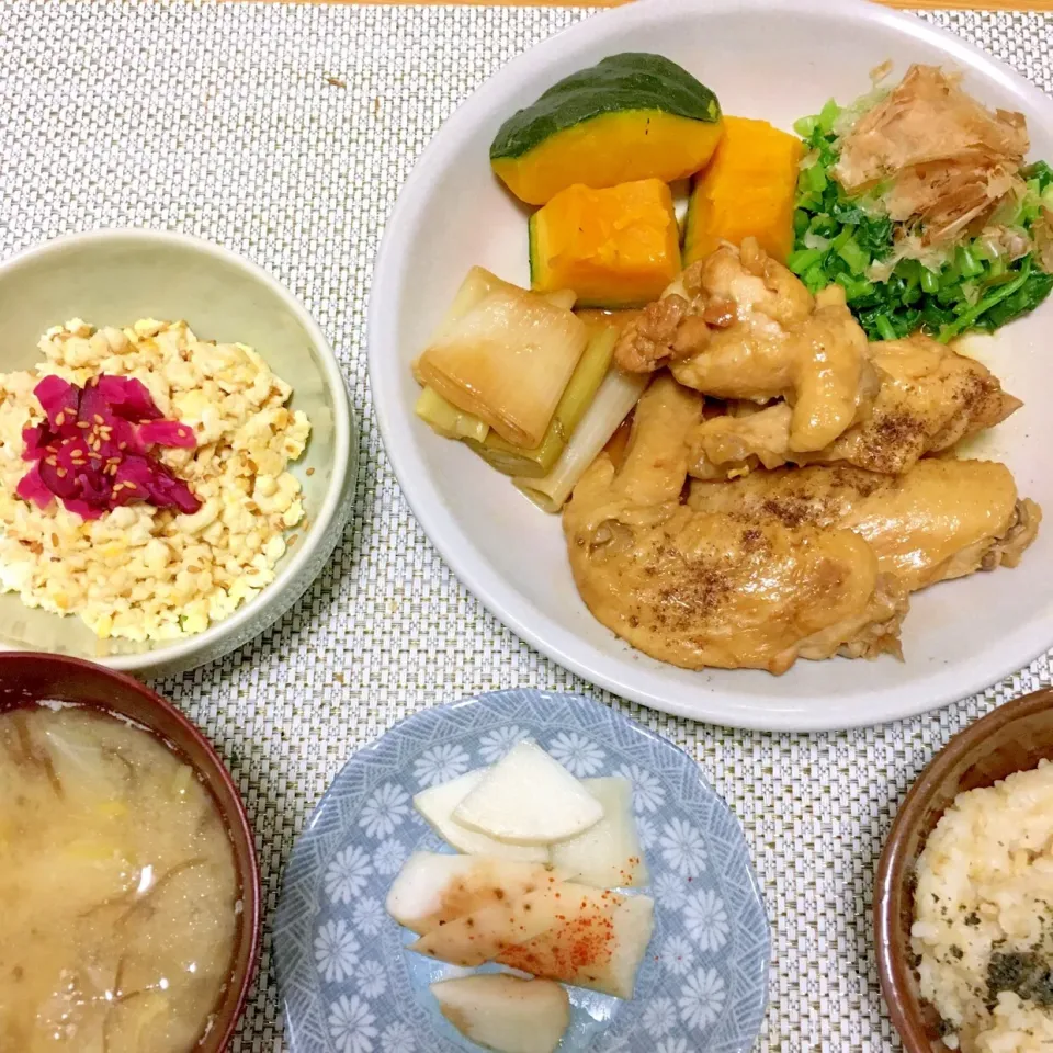 鳥手羽と手羽元の煮物|たけうさん